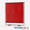 Welding screens: Defender 100 red