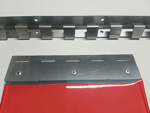 track and plate