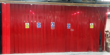 welding strip curtain